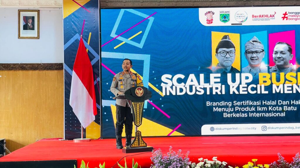 kapolres batu di umkm