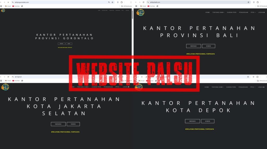 website ilegal