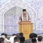 Danlanud Abd Saleh Serahkan Hewan Kurban, Ribuan Jamaah Padati Sholat Idul Adha 1447 H