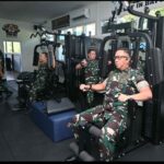 Danlanud Abd Saleh Resmikan Bromo Valley Warrior Gym, Perkuat Kesiapan Fisik Personel