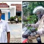 Muhammad Muslih, Menempuh 100 Kilometer Sehari untuk Sebuah Pengabdian