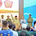 Prabowo Panen Raya di Lanud Abd Saleh, Malang Jadi Pusat Gerakan Ketahanan Pangan Nasional