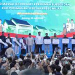 Nusron Wahid Tegaskan Kepastian Hukum Tanah Jadi Kunci Sukses Program 3 Juta Rumah, Hadiri Akad Massal 62.000 KPR Subsidi