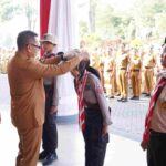 49 Pramuka Kota Batu Berangkat ke Cibubur, Nurochman: Jangan Pulang Tanpa Prestasi